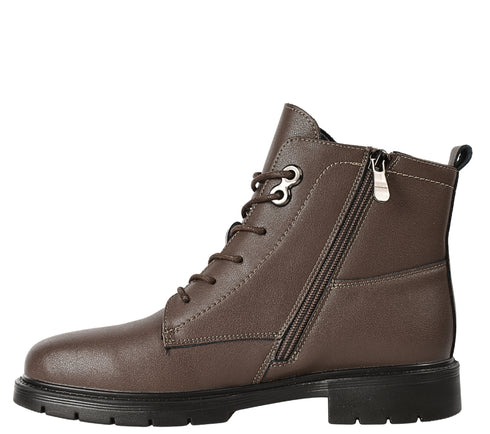 Ghete casual, dama, FORMAZIONE, 8301-22 maro, piele naturala