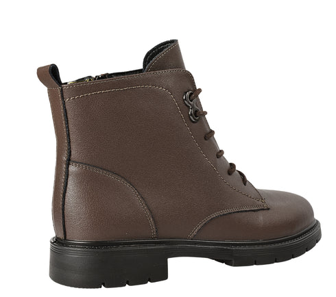 Ghete casual, dama, FORMAZIONE, 8301-22 maro, piele naturala