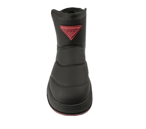 Ghete sport, dama, GRYXX, 623D82-8R10 negru, piele ecologica