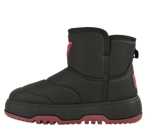 Ghete sport, dama, GRYXX, 623D82-8R10 negru, piele ecologica