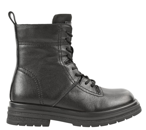 Ghete casual, dama, FORMAZIONE, 20291 negru, piele naturala