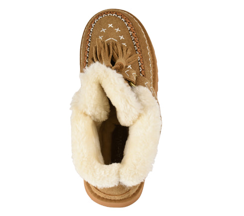 Ghete sport, dama, ANNA VIOTTI, D113-4, maro, piele intoarsa