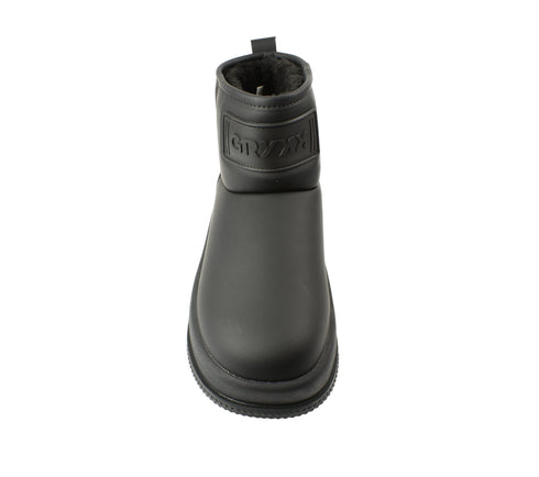 Ghete sport, dama, GRYXX, 936-8c negru, piele ecologica