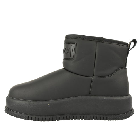 Ghete sport, dama, GRYXX, 936-8c negru, piele ecologica