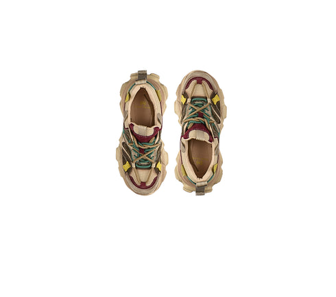 Pantofi sport, dama, FRANCO GERARDO, HY5782 bordo, piele intoarsa