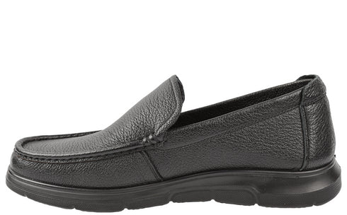  Pantofi casual, barbati, MELS, J17 negru, piele naturala