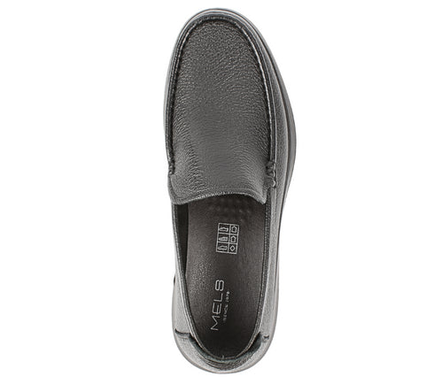 Pantofi casual, barbati, MELS, J17 negru, piele naturala