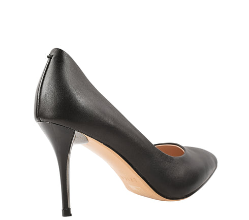 Pantofi eleganti, dama, EPICA, JI80023B negru, piele naturala, toc