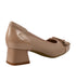 Pantofi eleganti, dama, PASS COLLECTION, M480010C roz, piele naturala, toc