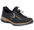 Pantofi sport, dama, RIEKER MemoSoft, N3267-01 negru, piele ecologica