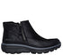 Ghete sport, dama, SKECHERS EASY GOING - INTO FALL 168031-BLK negru, piele ecologica