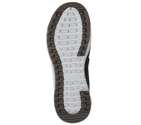 Ghete sport, dama, SKECHERS YANA - COLLINS LANDING 180320-BLK negru, piele ecologica