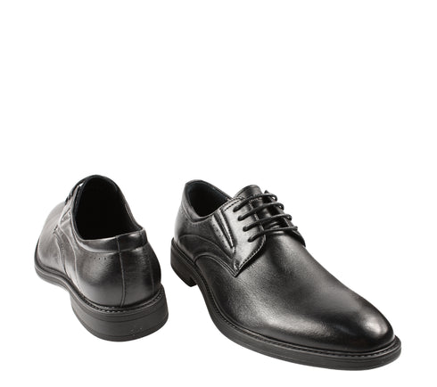 Pantofi eleganti, barbati, OTTER, E630007A negru, piele naturala, toc