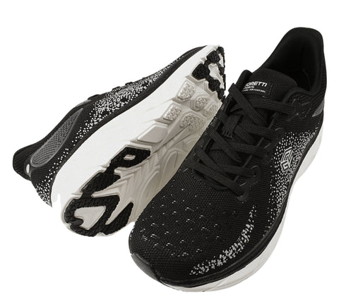 Pantofi casual, barbati, GORETTI, B100-CL25226 negru, textil