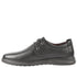 Pantofi casual, barbati, MELS, 808235 negru, piele naturala