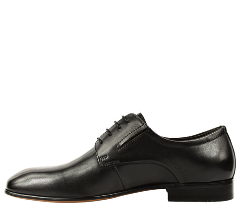 Pantofi eleganti, barbati, CARIBU by OTTER, 3MKD1-16-6A negru, piele naturala