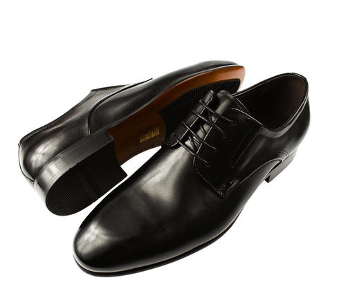 Pantofi eleganti, barbati, CARIBU by OTTER, 3MKD1-16-6A negru, piele naturala