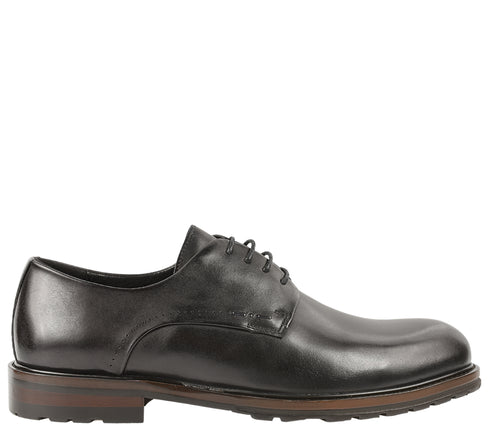 Pantofi eleganti, barbati, CARIBU by OTTER, KD2-206161A negru, piele naturala