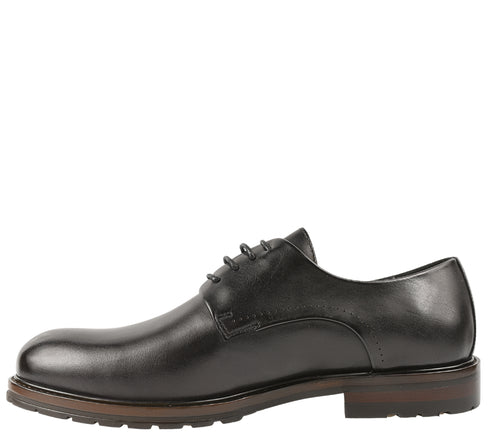 Pantofi eleganti, barbati, CARIBU by OTTER, KD2-206161A negru, piele naturala