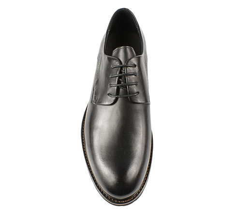 Pantofi eleganti, barbati, CARIBU by OTTER, KD2-206161A negru, piele naturala