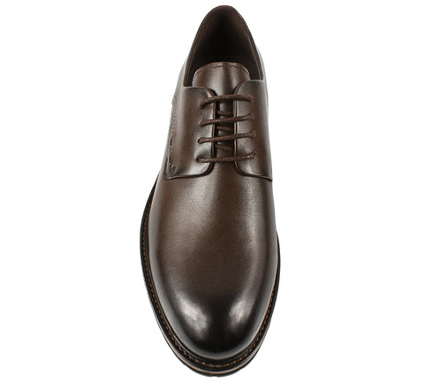 Pantofi eleganti, barbati, CARIBU by OTTER, KD2-206161B maro, piele naturala