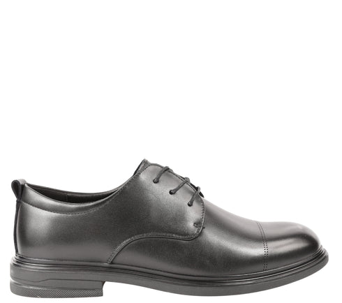 Pantofi casual, barbati, MELS, D17201 negru, piele naturala