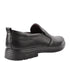 Pantofi casual, barbati, ADA SHOES, 88521 negru, piele naturala