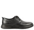 Pantofi casual, barbati, MELS, 9D3761 negru, piele naturala