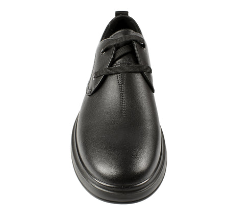 Pantofi casual, barbati, MELS, 9D3761 negru, piele naturala