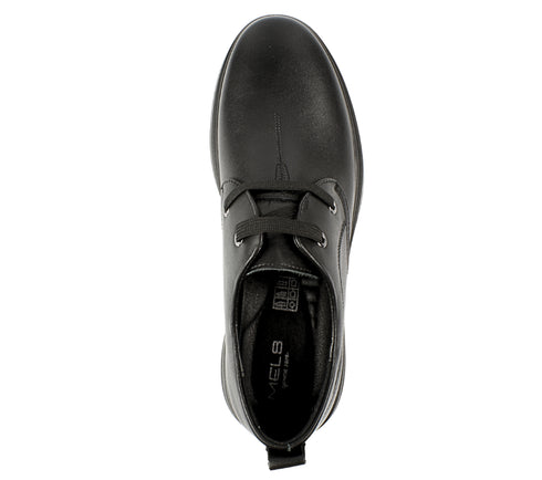 Pantofi casual, barbati, MELS, 9D3761 negru, piele naturala