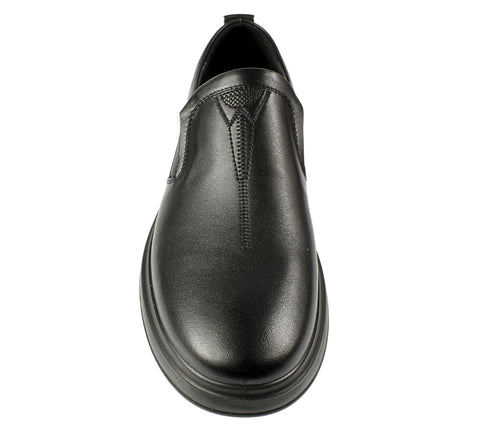 Pantofi casual, barbati, MELS, 9D3762 negru, piele naturala