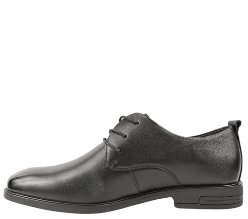 Pantofi casual, barbati, MELS, WM837 negru, piele naturala