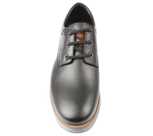 Pantofi casual, barbati, OTTER, A-45 negru, piele naturala