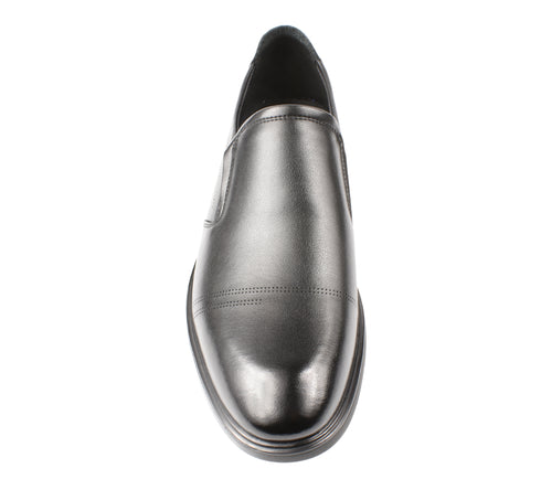 Pantofi eleganti, barbati, MELS, B16235 negru, piele naturala