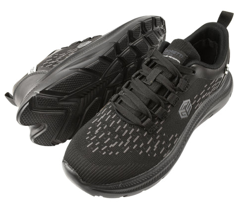 Pantofi sport, dama, GORETTI, D100-CL30062 negru, textil