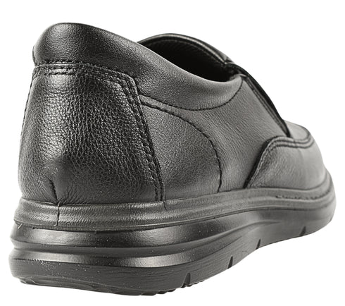 Pantofi casual, barbati, IMAC Tex, 651411 negru, piele naturala