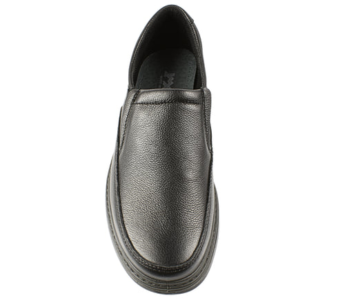 Pantofi casual, barbati, IMAC Tex, 651411 negru, piele naturala