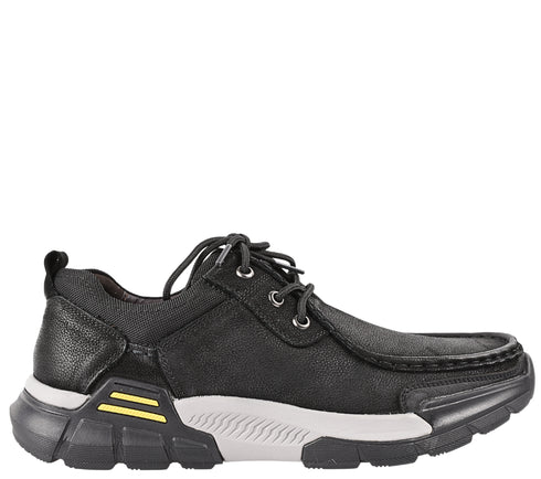 Pantofi sport, barbati, MELS, 23566 negru, piele naturala