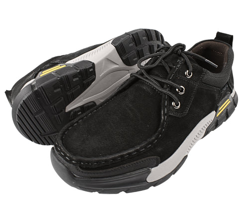 Pantofi sport, barbati, MELS, 23566 negru, piele naturala