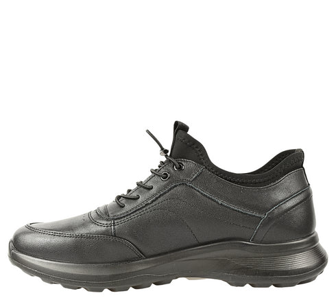 Pantofi sport, barbati, Mels, 93101 negru, piele naturala