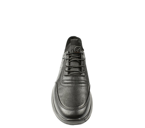 Pantofi sport, barbati, Mels, 93101 negru, piele naturala