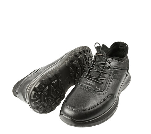 Pantofi sport, barbati, Mels, 93101 negru, piele naturala