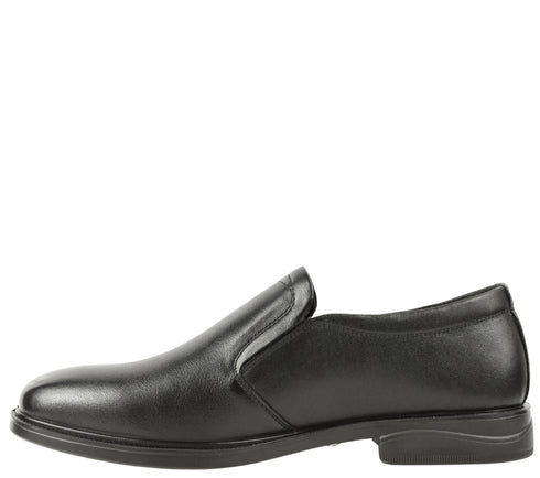 Pantofi casual, barbati, MELS, 98896 negru, piele naturala