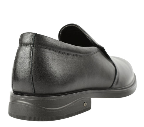 Pantofi casual, barbati, MELS, 98896 negru, piele naturala