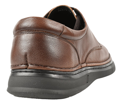 Pantofi casual, barbati, MELS, B23119 maro, piele naturala