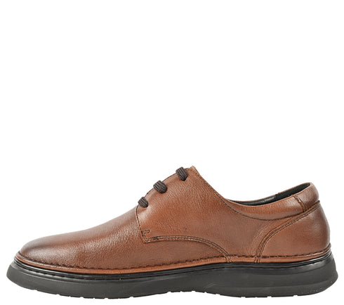 Pantofi casual, barbati, MELS, B23119 maro, piele naturala