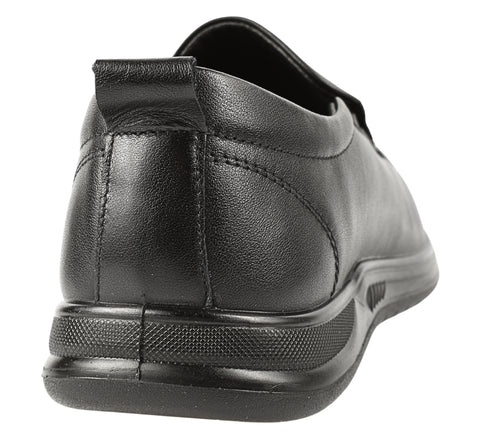 Pantofi casual, barbati, MELS, J60 negru, piele naturala