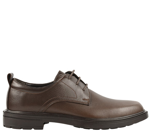 Pantofi eleganti, barbati, OTTER, TUR-06 maro, piele naturala