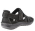 Pantofi vara sport, barbati, OTTER, 9544 negru, piele intoarsa