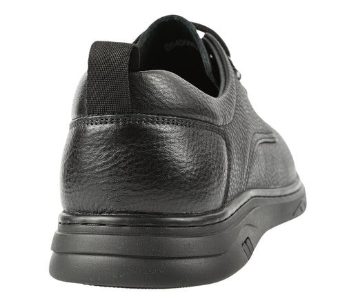 Pantofi casual, barbati, OTTER, E650009A negru, piele naturala
